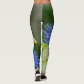 Passion Flower Leggings - Grote Mode Leggings (Achterkant)