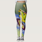 Passion Flower Leggings - Grote Mode Leggings (Voorkant)