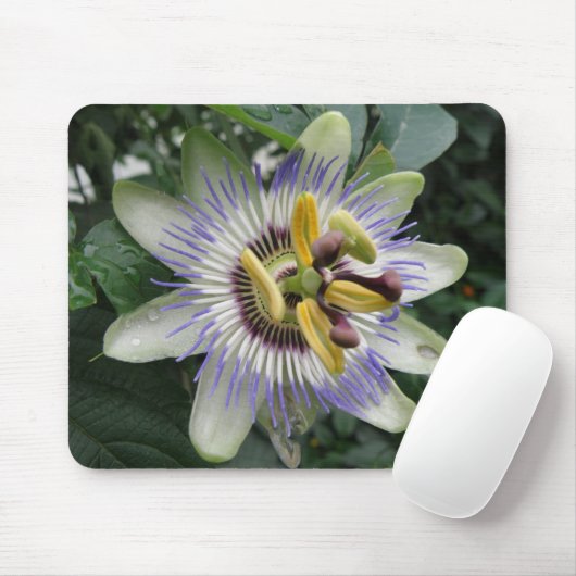 Passion Flower Mousepad Muismat (Met muis)