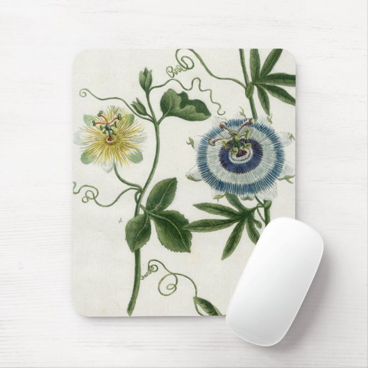 Passion Flower Mousepad Muismat (Met muis)