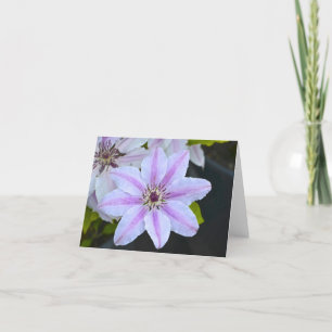 Passion Flower Notecard Kaart