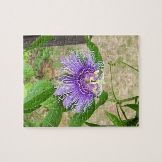 Passion Flower Puzzle Legpuzzel (Horizontaal)