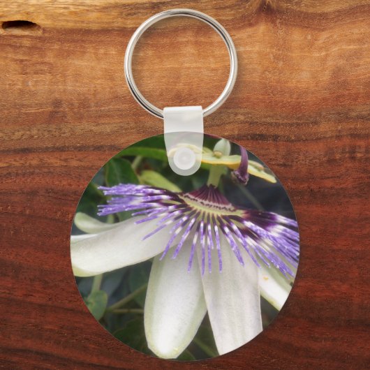 Passion Flower Sleutelhanger (Achterkant)