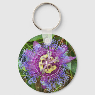 Passion Flower Sleutelhanger