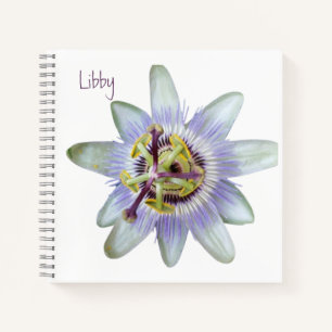 Passion Flower Spiral Notitieboek