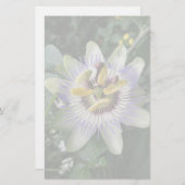 Passion Flower Stationery Briefpapier (Voorkant / Achterkant)