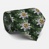 Passion Flower Stropdas (Opgerold)