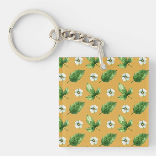 Passion Flower Vine Sleutelhanger (Voorkant)
