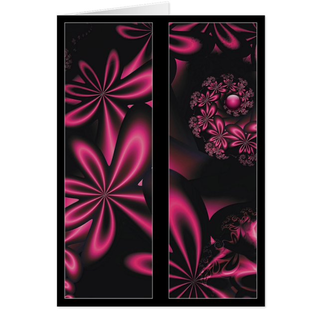 Passion Flowers Bladwijzer Card (Voorkant)