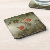 Passion Flowers en Hummingbird van Martin J Heade Drankjes Onderzetter (Linkerzijde)