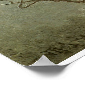 Passion Flowers en Hummingbird van Martin J Heade Poster (Hoek)