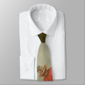 Passion Flowers en Hummingbird van Martin J Heade Stropdas (Gebonden)