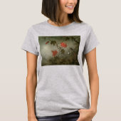 Passion Flowers en Hummingbird van Martin J Heade T-shirt (Voorkant)