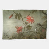 Passion Flowers en Hummingbird van Martin J Heade Theedoek (Horizontaal)