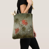 Passion Flowers en Hummingbird van Martin J Heade Tote Bag (Dichtbij)