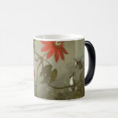 Passion Flowers en Hummingvogels Magische Mok (Voorkant rechts)