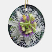 Passion Fruit Blossom Keramisch Ornament (Links)
