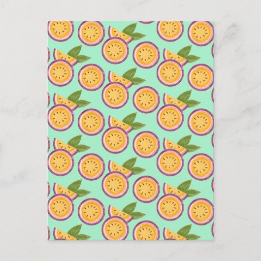 Passion Fruit Briefkaart (Voorkant)