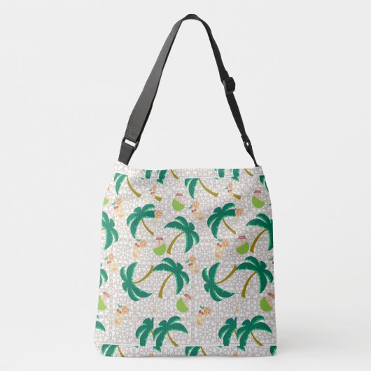 Passion Fruit Drink met kokokoswater Crossbody Tas (Achterkant)