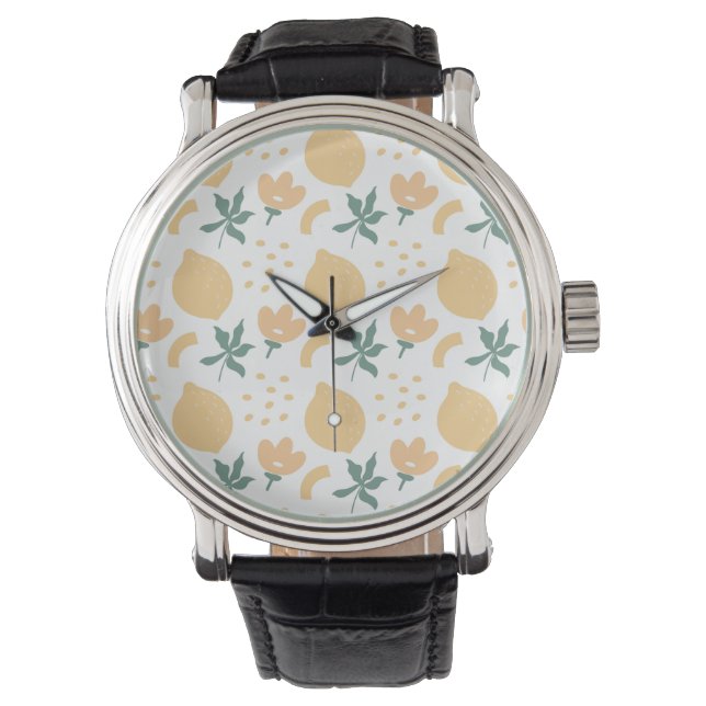 Passion Fruit Flower Horloge (Voorkant)