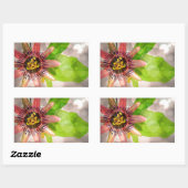 Passion Fruit Flower Rechthoekige Sticker (Vel)
