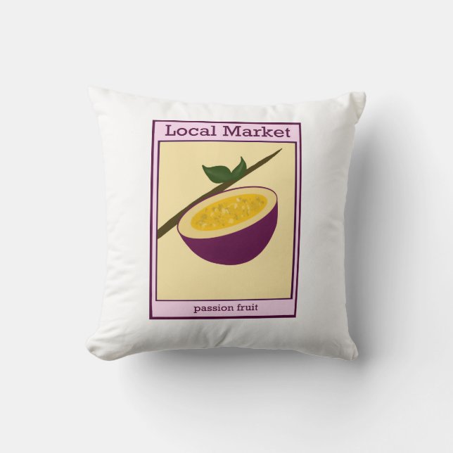 Passion Fruit Kussen (Voorkant)