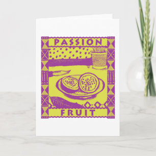 Passion Fruit Notitiekaartje