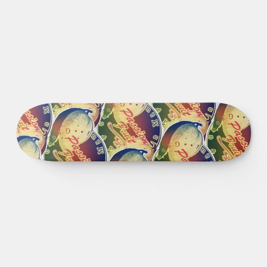 Passion Fruit Persoonlijk Skateboard (Horizontaal)
