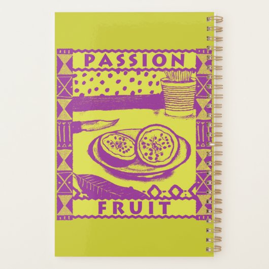 Passion Fruit Planner (Achterkant)