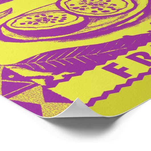 Passion Fruit Poster (Hoek)