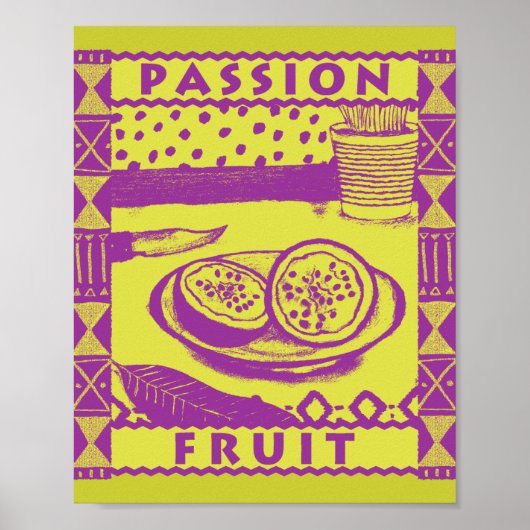 Passion Fruit Poster (Voorkant)