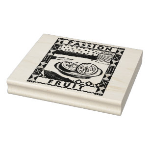 Passion Fruit Rubberstempel