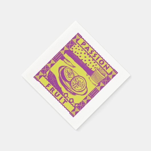 Passion Fruit Servet (Hoek)