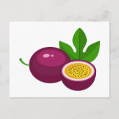 Passion fruit slices briefkaart (Voorkant)