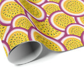 Passion fruit slices cadeaupapier (Rol Hoek)