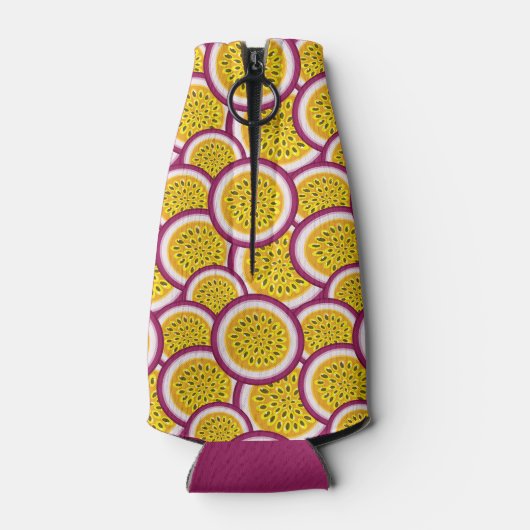 Passion fruit slices flesjeskoeler (Achterkant)