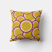 Passion fruit slices kussen (Achterkant)
