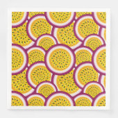 Passion fruit slices servet (Voorkant)