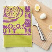 Passion Fruit Theedoek (Quarter Fold)