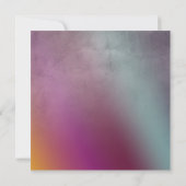 Passion Fruit uitgesteld bruiloft update Kaart (Achterkant)