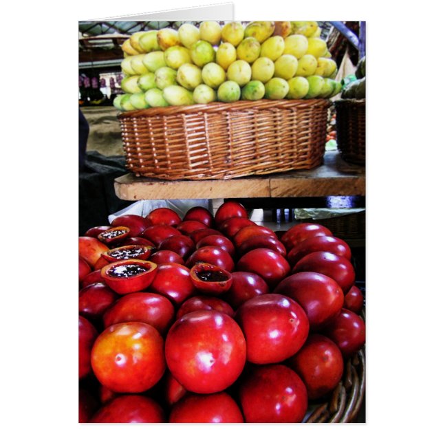 Passion Fruits-kaart (Voorkant)