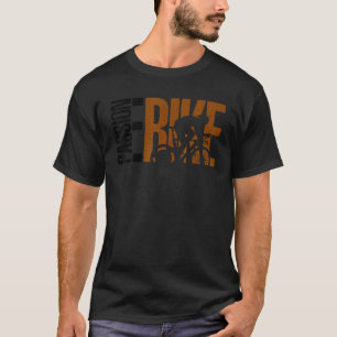 Passion Graphic E-Bike Mountainbiken Fiets eBik T-shirt