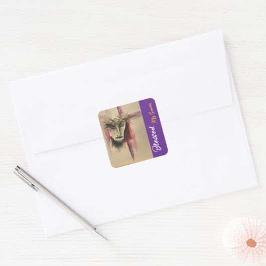 Passion of Christ Sticker (Envelop)