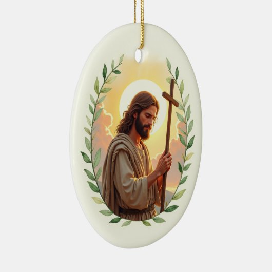 Passion of St John the Baptist God's Peace Keramisch Ornament (Rechts)