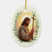 Passion of St John the Baptist God's Peace Keramisch Ornament (Voorkant)