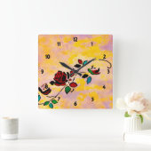 Passion Piecks Custom Clock Vierkante Klok (Huis)