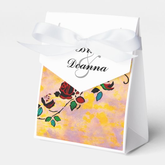 Passion Piekten Favor Bedankdoosjes (Voorkant Zijde)