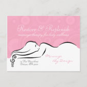 Passion Pink Darla Postcard Briefkaart (Voorkant)