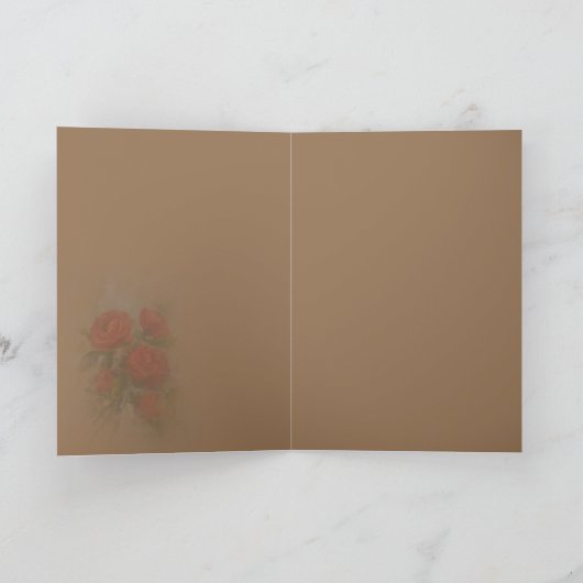 Passion Red Bedankkaart (Binnen)