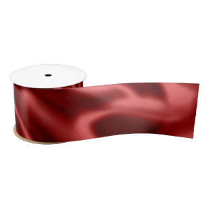 Passion Red Faux Satin Wedding Satijnen Lint